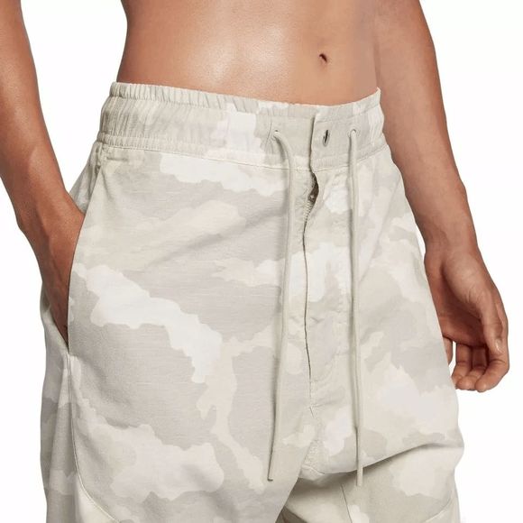 NEW Mens Small NIKE Sportswear NSW NSP Pant Camo Silver Woven Cotton 930253-121 - Picture 3 of 5